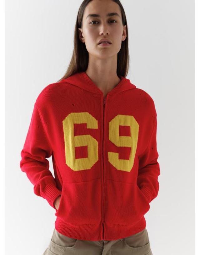 지마구아스 [명품] 26SS 기마구아스 69 자켓 69 JACKET RED DOM 착용컷