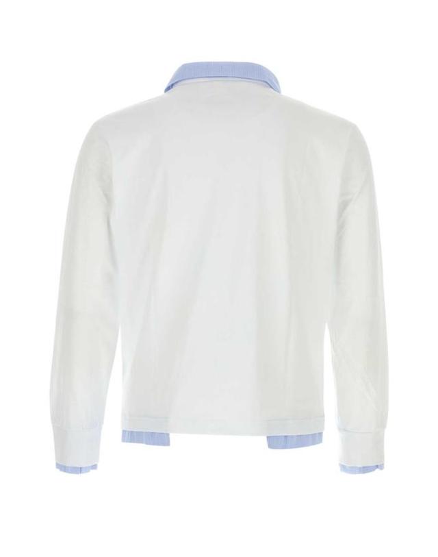 지마구아스 [명품] 26SS 기마구아스 폴로 티셔츠 LUIS POLO WHITEBLUE DOM 착용컷