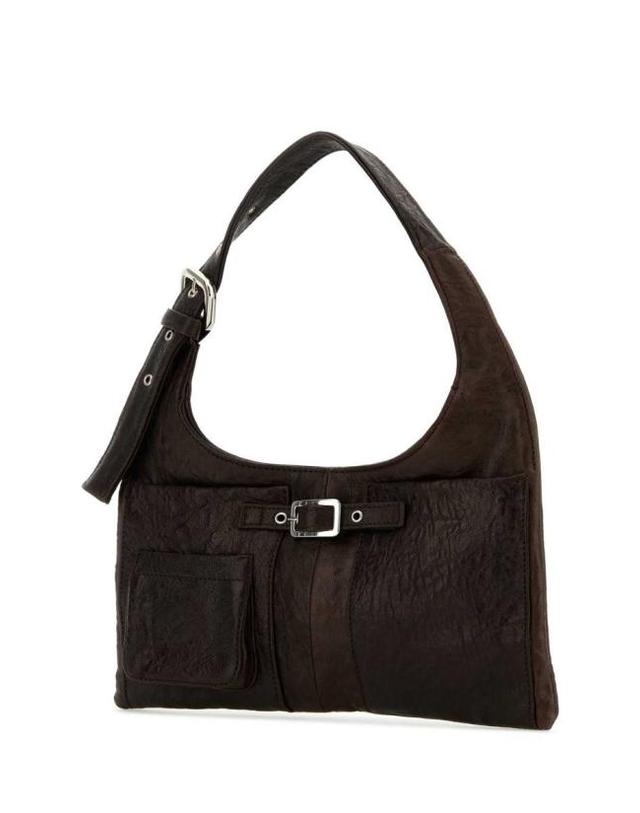 지마구아스 [명품] 26SS 기마구아스 숄더백 MINI NICOLE BAG BROWN DOM 착용컷