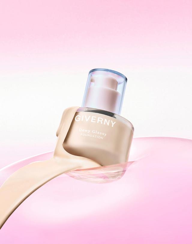 지베르니 듀이 글래시 파운데이션 30ml 착용컷