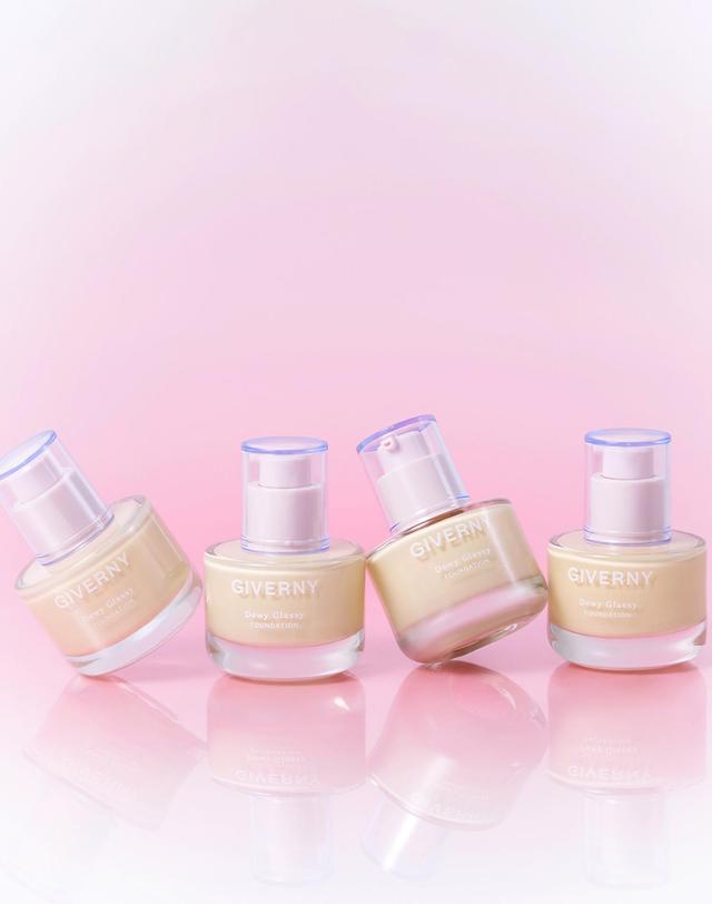 지베르니 듀이 글래시 파운데이션 30ml 착용컷