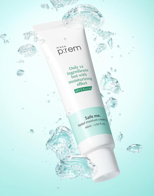 메이크프렘 메이크프렘 세이프 미 릴리프 모이스처 크림 60ml+60ml 기획세트 착용컷