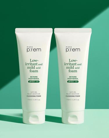 세이프 미 모이스처 안심 클렌징 폼 170ml 1+1 (+인테카크림20ml)