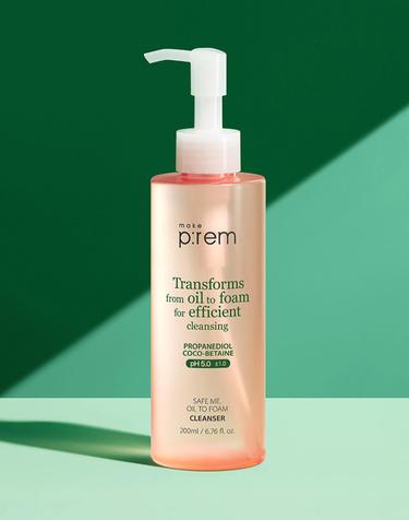 세이프 미 모이스처 안심 오일 투 폼 클렌저 200ml (+인테카크림20ml)