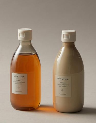 아로마티카 임브레이스 바디 2종(워시300ml+로션300ml) 네롤리 패츌리 향