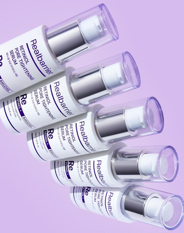 리얼베리어 레티니올 모공 타이트닝 세럼 30ml 착용컷