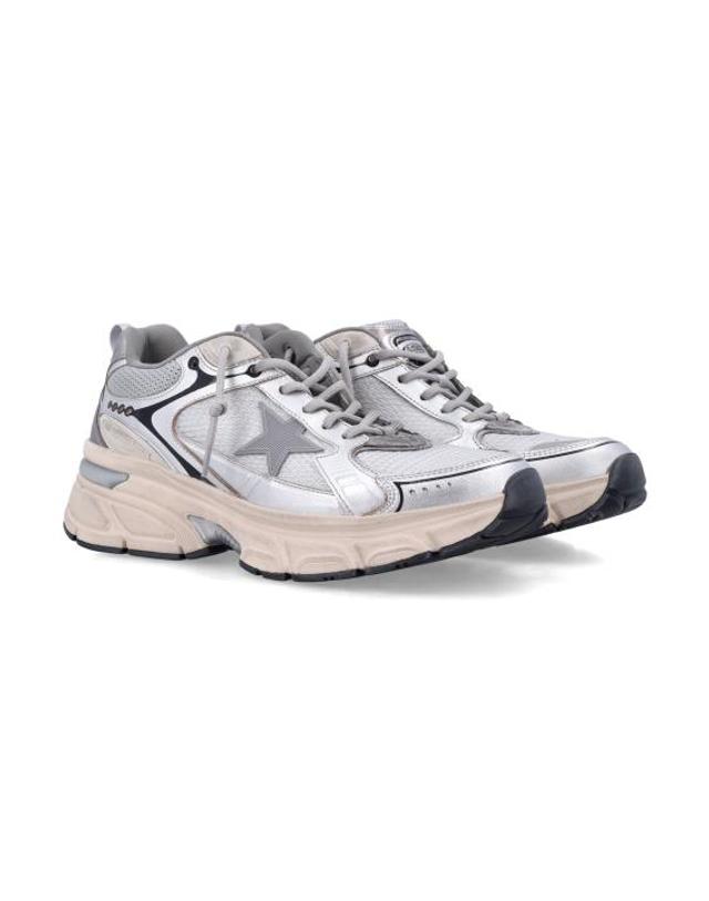 골든구스 [명품] 26FW 골든구스 라이트스타 스니커즈 GMF00724 F007843 60320 GRAY SILVER DOM 착용컷