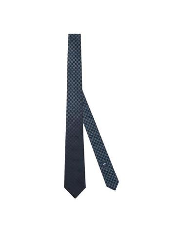 [명품] 26SS 구찌 넥타이 8533494E0094069 DARK BLUE LIGHT DOM