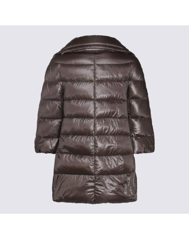에르노 [명품] 26FW 에르노 클레오페 A 쉐입 다운 코트 PI0001DIC 12017Z 9480 ANTHRACITE DOM 착용컷