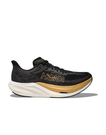 [명품] 호카 로켓 X 3 1168724 BKGD BLACK GOLD DOM