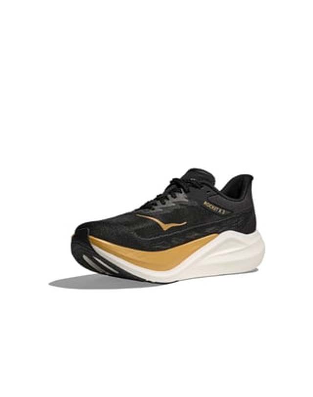 호카오네오네 [명품] 호카 로켓 X 3 1168724 BKGD BLACK GOLD DOM 착용컷