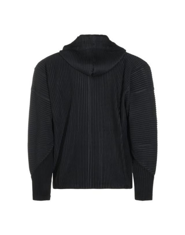 옴므플리세 이세이미야케 [명품] 26FW 옴므 플리세 이세이 미야케 후드 티셔츠 HP68JL071 15 BLACK DOM 착용컷