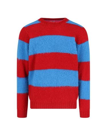 [명품] 하울린 쉐기 베어 스웨터 SHAGGY BEAR CHUNKY STRIPES SPLASH DOM