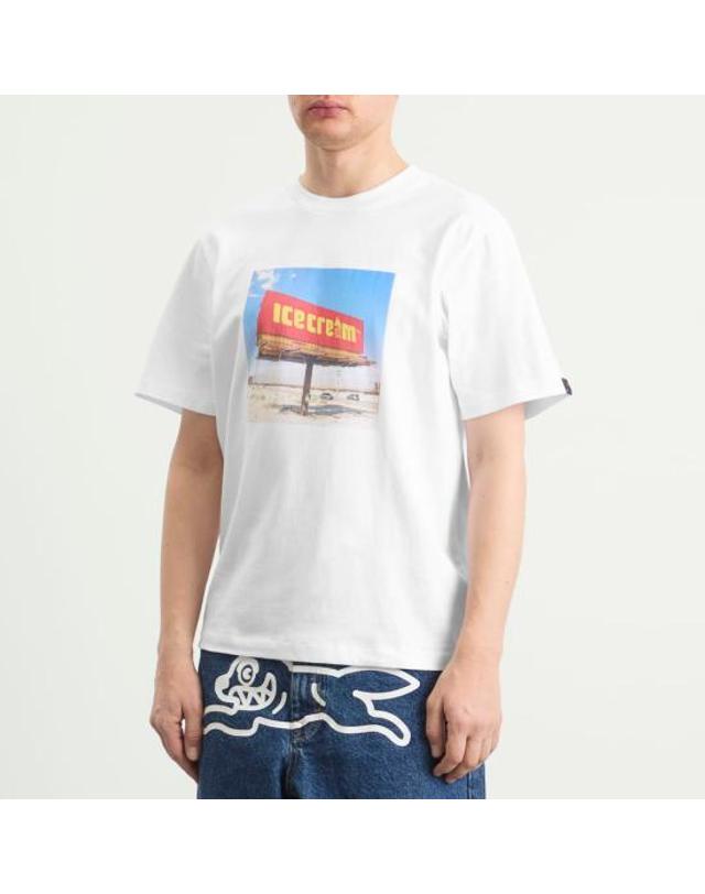 아이스크림 [명품] 26SS 아이스크림 반팔 티셔츠 IC25442 WHITE DOM 착용컷