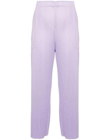 [명품] 플리츠플리즈 스트레이트 팬츠 PP46JF14582 PURPLE ONION DOM