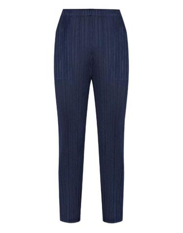 [명품] 26SS 플리츠플리즈 트레이닝 조거 팬츠 PP67JF407 75 NAVY DOM