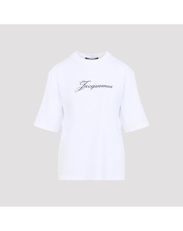 [명품] 26FW 자크뮈스 자크뮈스 티셔츠 TSW00596AJ00289 100 WHITE DOM