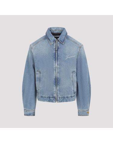 [명품] 26FW 자크뮈스 데님 자켓 OUM00055AD00038 33C BLUE TABAC DOM