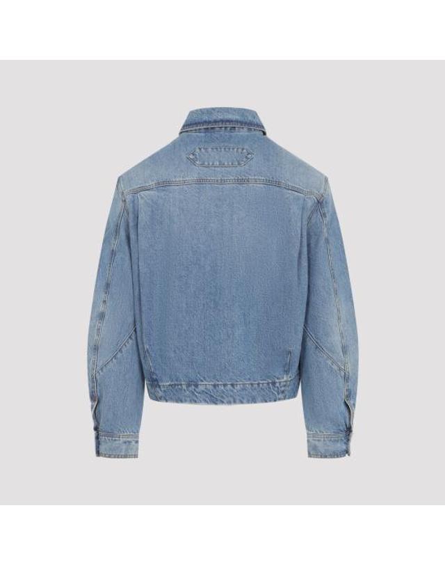 자크뮈스 [명품] 26FW 자크뮈스 데님 자켓 OUM00055AD00038 33C BLUE TABAC DOM 착용컷