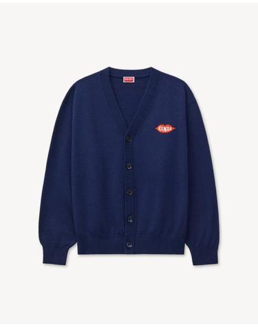 [명품] 26FW 겐조 가디건 FG6 5CA815 3EU 79 BLUE BLACK DOM
