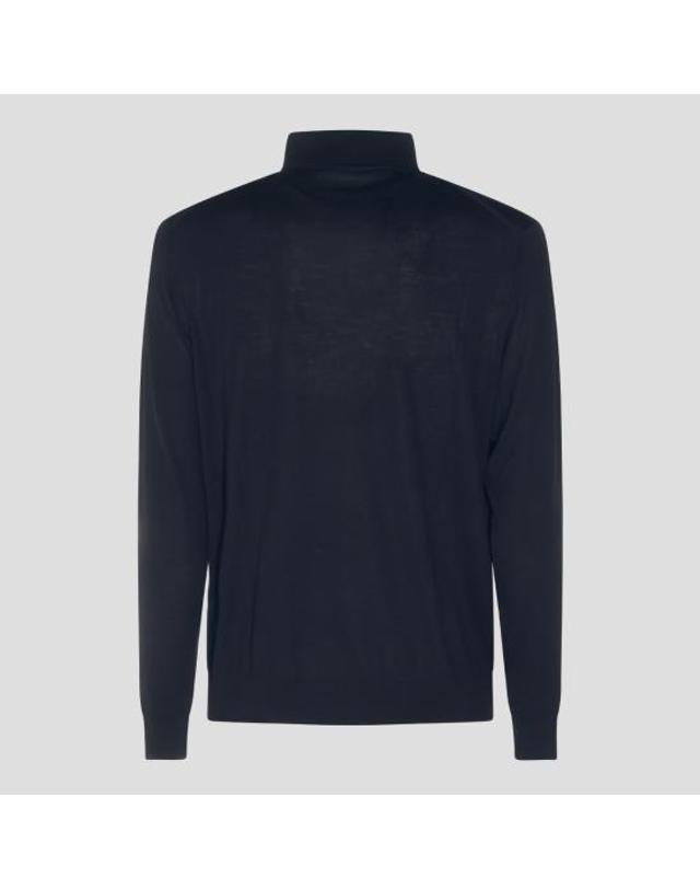 키톤 [명품] 26FW 키톤 폴로 티셔츠 UMK0864 K4012 DARK NAVY DOM 착용컷