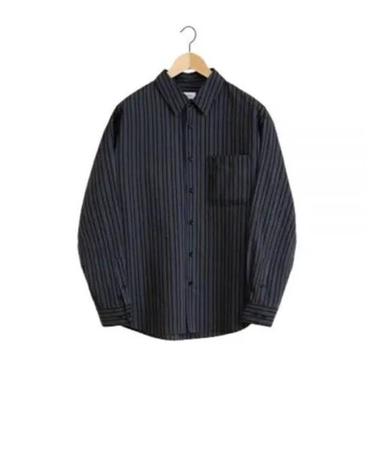 [명품] 르메르 레귤러 클래식 셔츠 SH1095 LF1247 181 DARK BROWN MARINE DOM