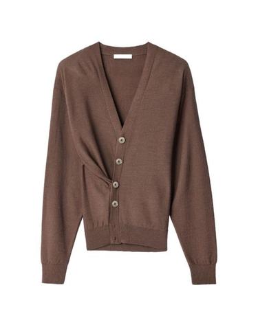 [명품] 26FW 르메르 릴렉스 트위스트 가디건 PO0052 LK1063 310 BROWN DOM