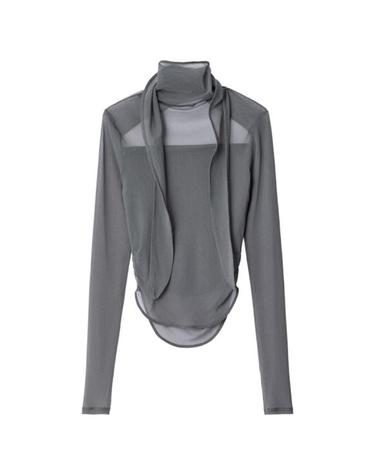 [명품] 26FW 르메르 긴팔 티셔츠 TS0053 LJ1070 931 STEEL DOM