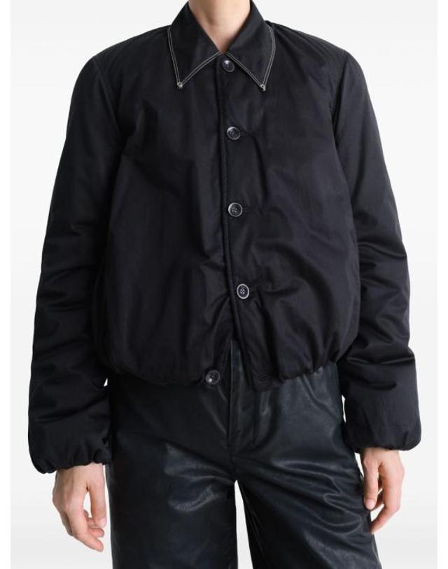 르메르 [명품] 르메르 웨디드 봄버 자켓 OW1128 LF1207 999 BLACK DOM 착용컷