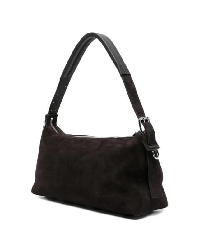 르메르 [명품] 26FW 르메르 벨티드 스웨이드 바게트 백 BG0167 LL0125 007 EBONY BROWN DOM 착용컷