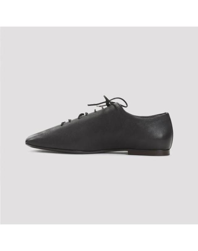 르메르 [명품] 26FW 르메르 수리 플랫 클래식 더비 FO0245 LL0070 490 BROWN DOM 착용컷