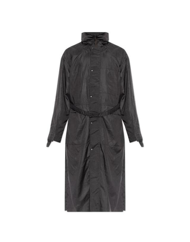 르메르 [명품] 26SS 르메르 후드 레인코트 OW1202 LF1582 983 ASH BLACK DOM 착용컷