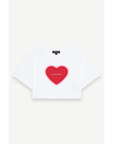 [명품] 25SS 레벤자민 반팔 티셔츠 LEBW251MRTS007WH WHITE DOM
