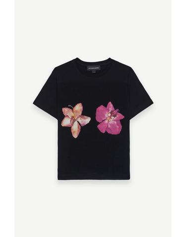 [명품] 25FW 레벤자민 반팔 티셔츠 LEBW252PRTS020BK BLACK DOM