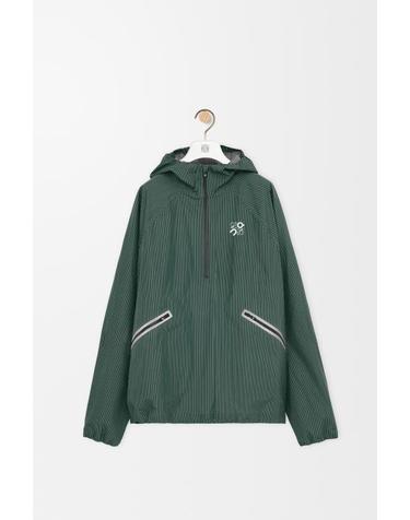 [명품] 로에베 후드 티셔츠 H929Y02X20 4101 GREEN BLACK DOM