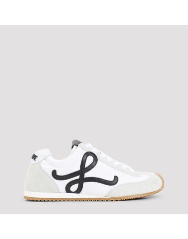[명품] 26FW 로에베 발레 러너 2.0 스웨이드 스니커즈 LBR2282X36 2101 WHITE BLACK DOM