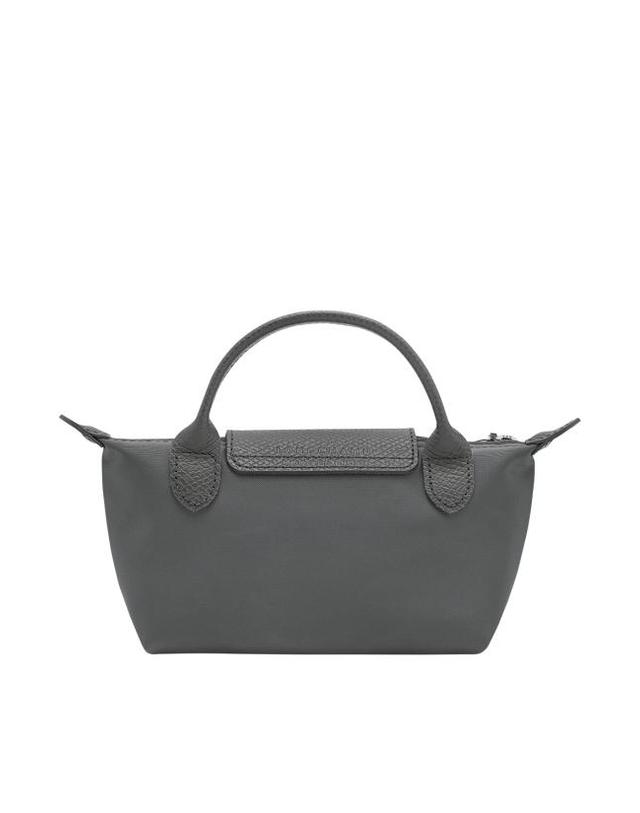 롱샴 [명품] 26FW 롱샴 르 플리아쥬 원 캔버스 파우치 34175979 012 CHARCOAL DOM 착용컷