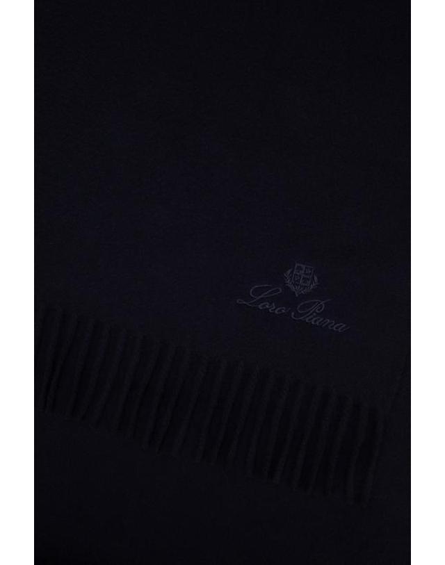 로로피아나 [명품] 26FW 로로피아나 머플러 스카프 FAO3774 W000 NAVY DOM 착용컷