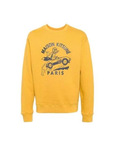 [명품] 메종키츠네 긴팔 티셔츠 MM00306KM0307 P891 FRENCH MUSTARD DOM