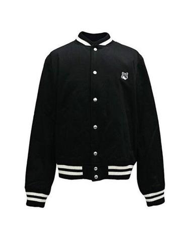 [명품] 메종키츠네 코튼 새틴 테디 블루종 LM02233WW0093 P199