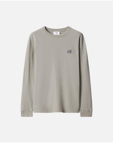 [명품] 26FW 메종키츠네 긴팔 티셔츠 PM00119KJ7025 0590 SOFT TAUPE DOM