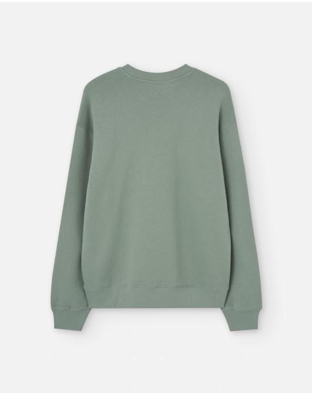 메종 키츠네 [명품] 메종키츠네 긴팔 티셔츠 MM00315KM03210078 VERT DE GRIS DOM 착용컷