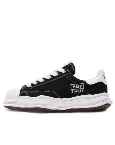 [명품] 26SS 메종 미하라 야스히로 블레이키 OG 솔 캔버스 로우탑 스니커즈 A08FW735 BLK BLACK DOM