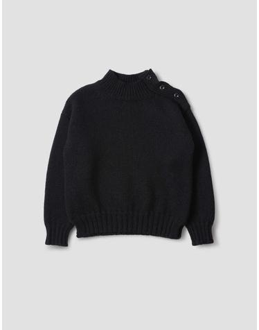 [명품] 마가렛호웰 터틀넥 WHKN0139A24IHS BLK BLACK DOM
