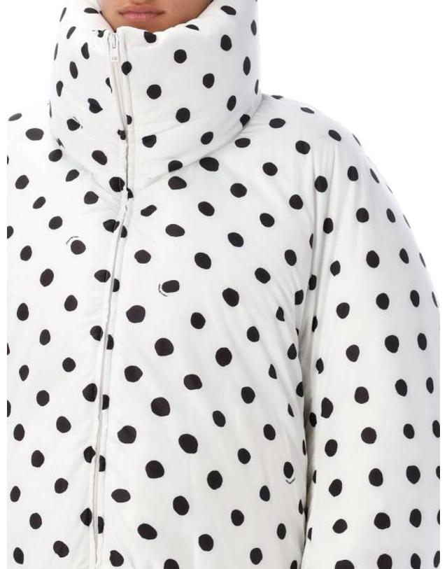마르니 23FW 마르니 여성 다운숏패딩 포이스 23APIMA0080ATUTP742 SDW01 WHITE BLACK BPG 착용컷