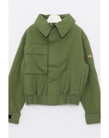 [명품] 23FW 마틴로즈 봄버 자켓 MRAW23727KHAKI DOM