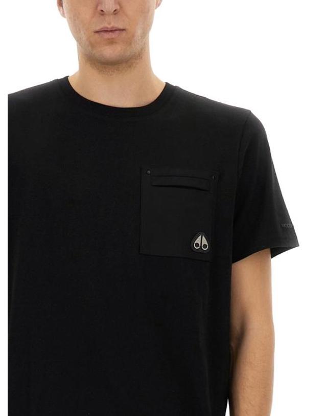 무스너클 [명품] 26SS 무스너클 반팔 티셔츠 M15MT733 292 BLACK DOM 착용컷
