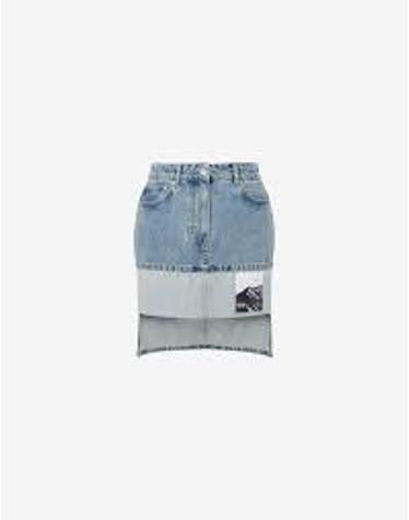 [명품] 25SS 모스키노 데님 스커트 AEF251K101123217AEF1295 DOM