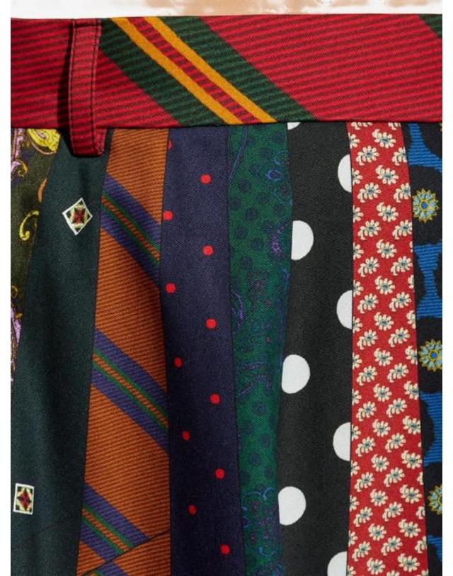 모스키노 [명품] 25FW 모스키노 롱 스커트 AEF252E 01135553AEF1888 Multicoloured DOM 착용컷