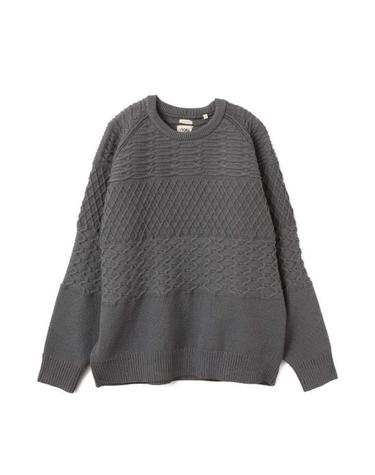 [명품] 나나미카 스웨터 S25FJ014E HG HEATHER GRAY DOM